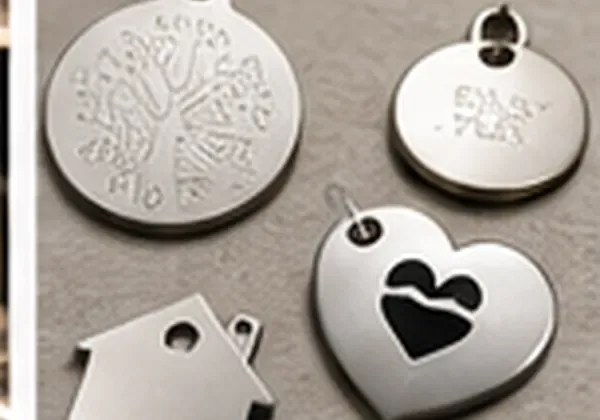 Gravierte Metallanhänger als persönliche Geschenkidee